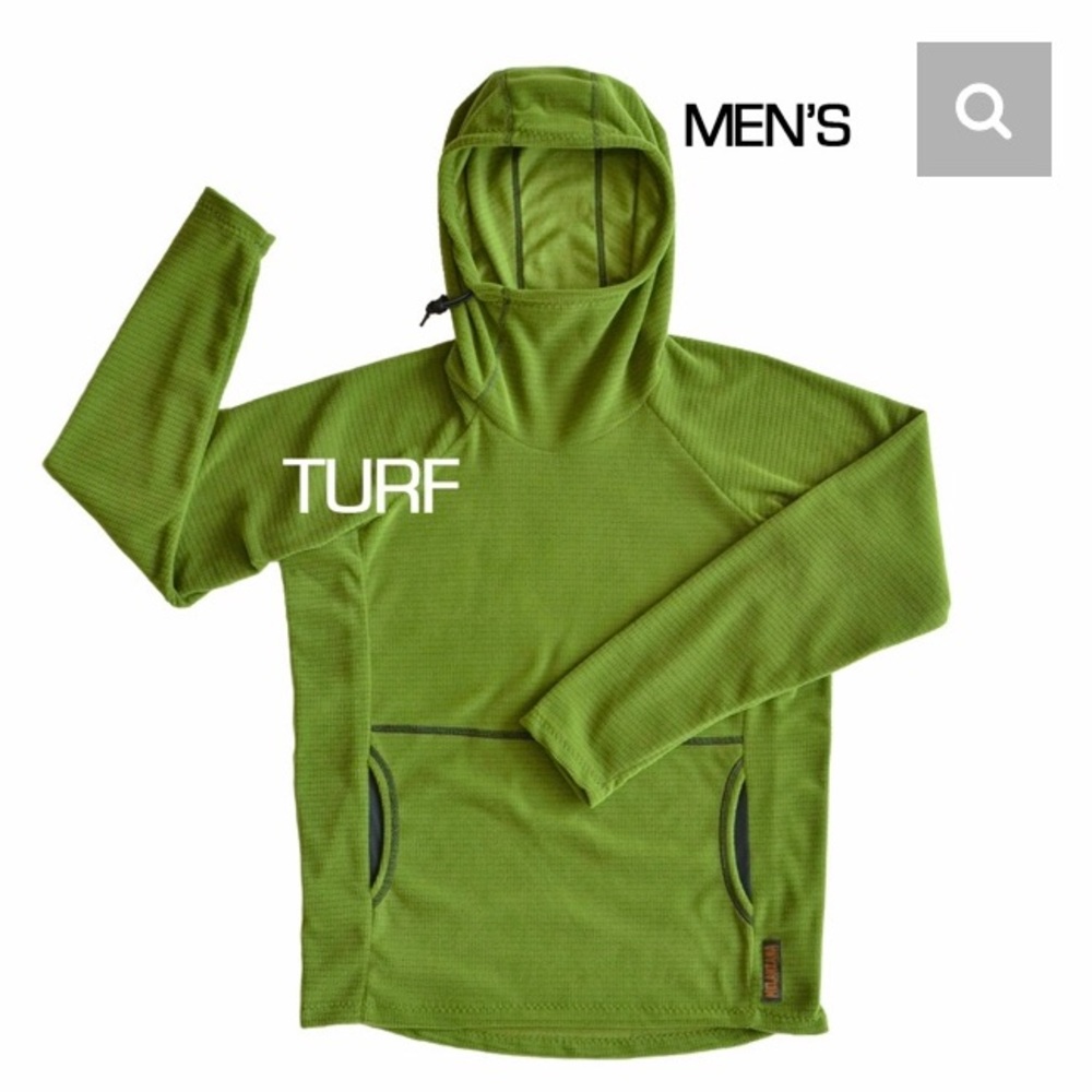 Men’s Melanzana Size L. Color is turf